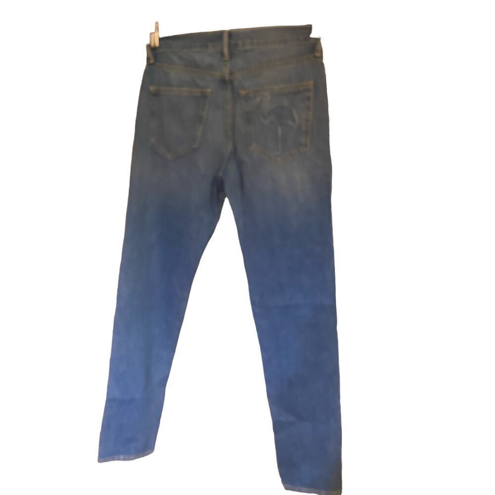 Free People X Sandrine Rose- Medium Blue jeans size 24 - Picture 2 of 4